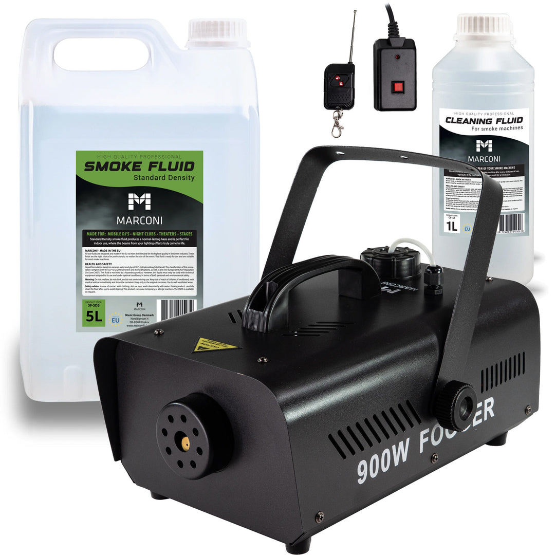 Marconi Fog Machine (900W) Bundle