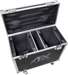 AFX Flightcase 2x Beam 100 Moving heads
