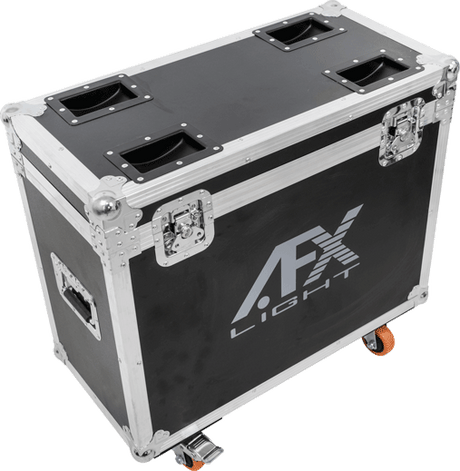 AFX Flightcase 2x Beam 100 Moving heads