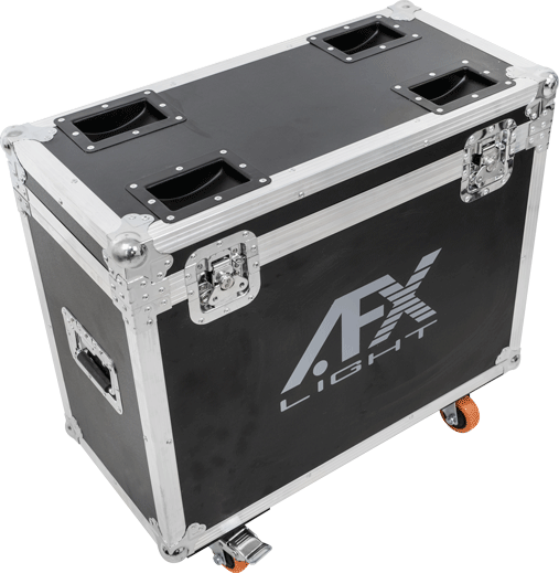 AFX Flightcase 2x Beam 100 Moving heads