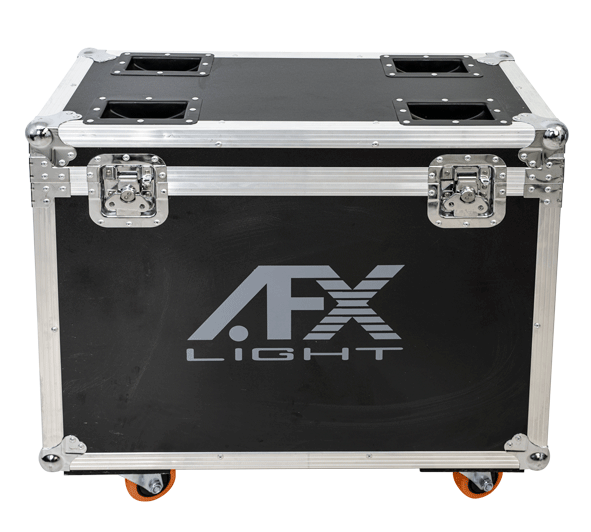 AFX Flightcase 2x Beam 100 Moving heads
