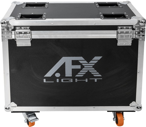 AFX Flightcase 2x Beam 100 Moving heads