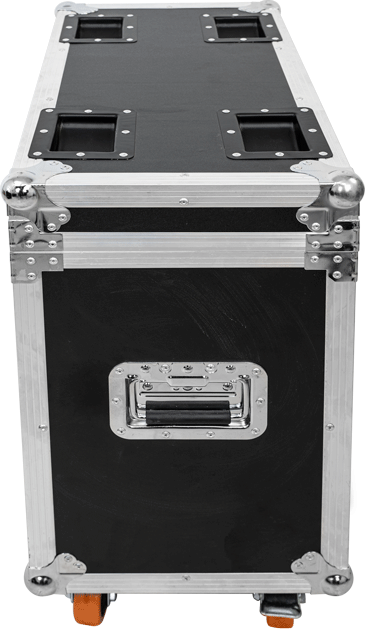 AFX Flightcase 2 x Beam 100 Moving Head -valoille