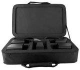 Chauvet FREEDOM H1 paristovalaisin 4 kpl kotelon kanssa (musta)