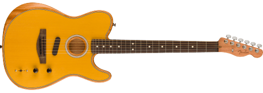 Fender Acoustasonic Player Telecaster Sähkökitara (Butterscotch Blonde)