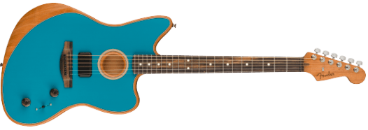 Fender American Acoustasonic Jazzmaster Sähkökitara (Ocean Turquoise)