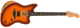 Fender American Acoustasonic Jazzmaster sähkökitara (Tobacco Sunburst )