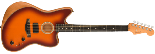 Fender American Acoustasonic Jazzmaster sähkökitara (Tobacco Sunburst )