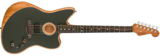 Fender American Acoustasonic Jazzmaster Sähkökitara (Tungsten)