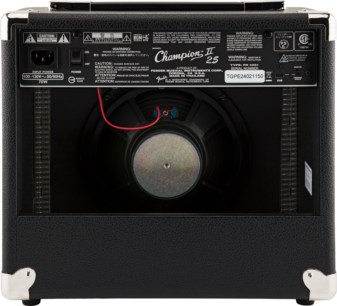 Fender Champion II 25 Kitaravahvistin