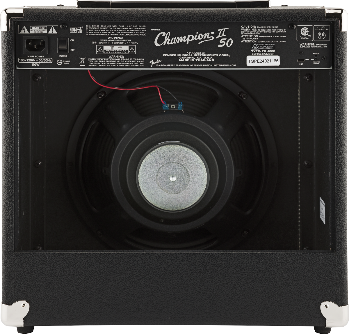 Fender Champion II 50 Kitaravahvistin