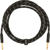 Fender Deluxe kitarakaapeli (Black Tweed, 3m)