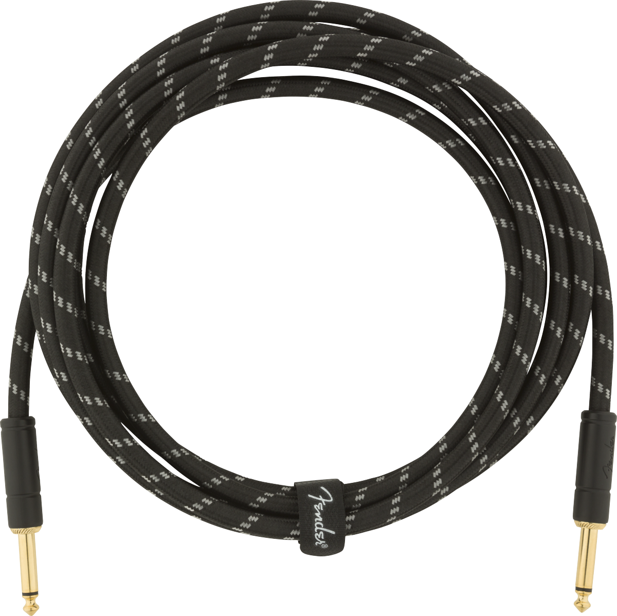 Fender Deluxe Kitarakaapeli (Black Tweed, 3m)