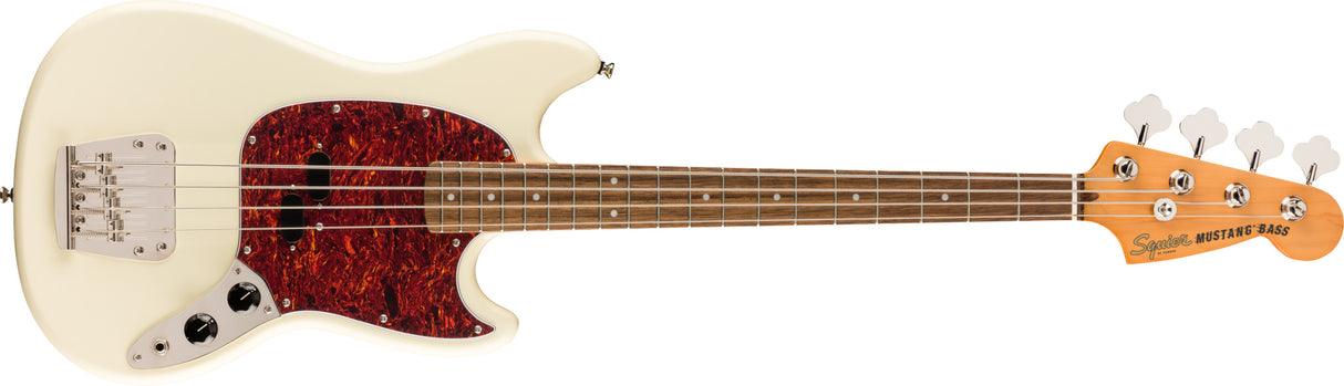 Fender Squier Classic Vibe 60-luvun Mustang El-Bas (Olympic White)