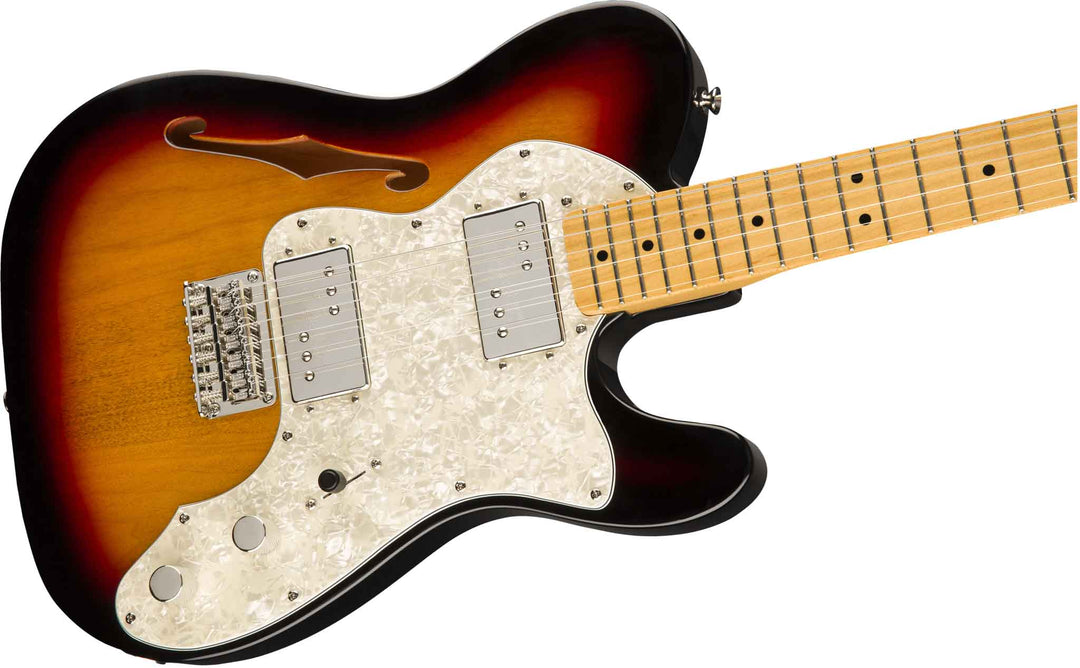 Fender Squier Classic Vibe '70s Custom Telecaster Thinline Sähkökitara (Sunburst)