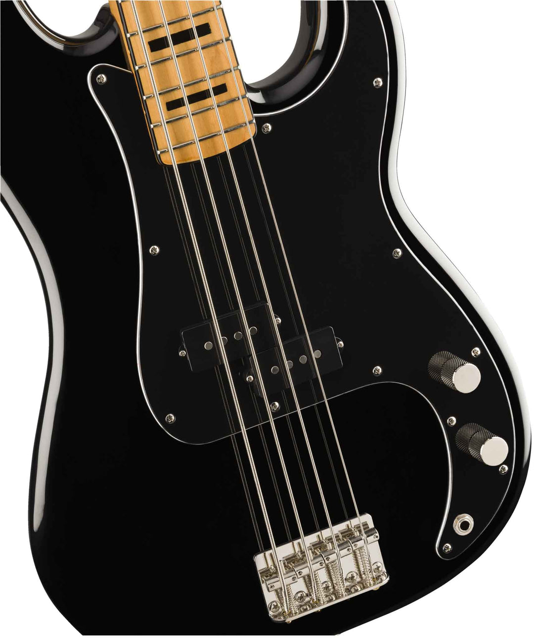 Fender Squier Classic Vibe '70s Precision Sähköbasso (Musta)