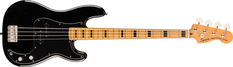 Fender Squier Classic Vibe '70s Precision Sähköbasso (Musta)