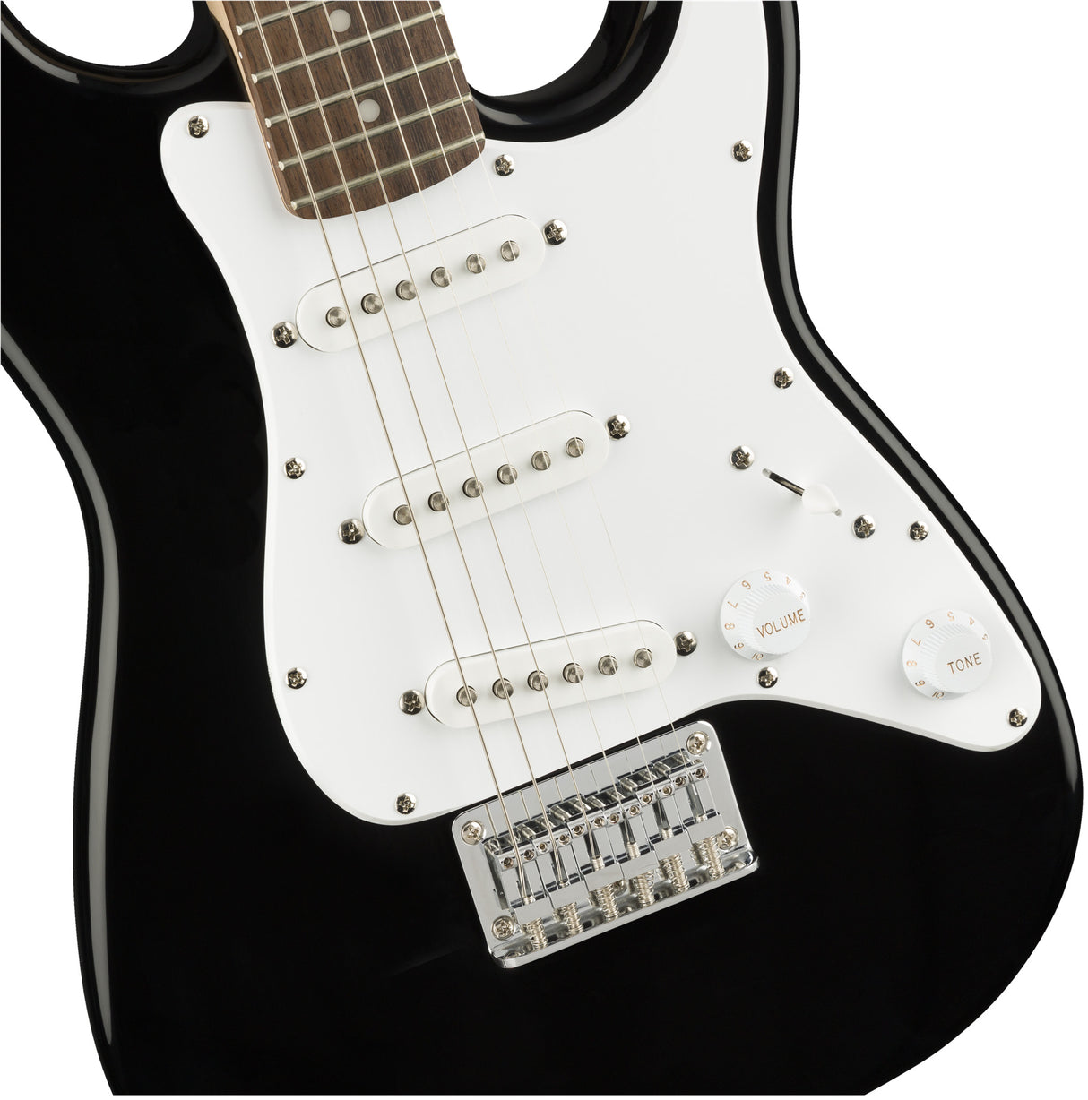 Fender Squier Mini Stratocaster Sähkökitara (musta)