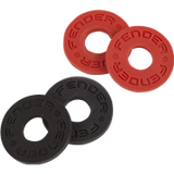 Fender Hihnasalvat 4-pack (punainen, musta)