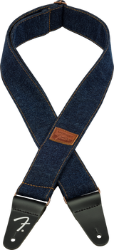 Fender x Wrangler Denim kitarahihna (Dark Indigo, 2")