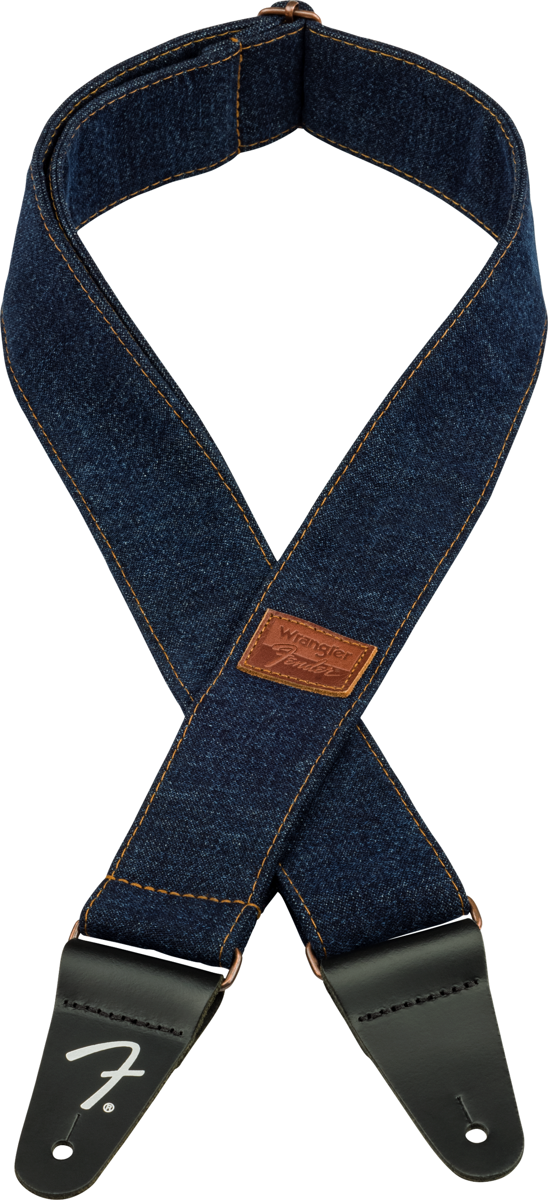 Fender x Wrangler Denim Kitarahihna (Dark Indigo, 2")