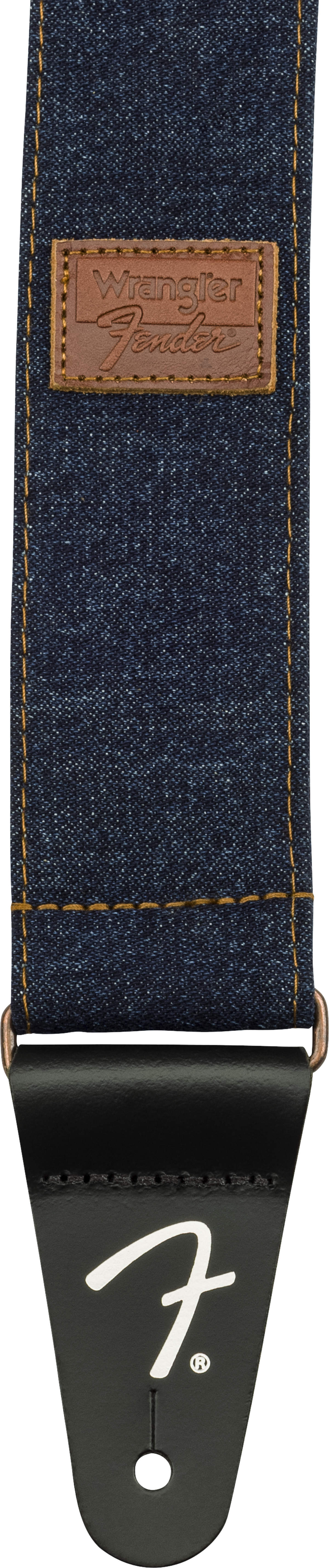 Fender x Wrangler Denim kitarahihna (Dark Indigo, 2")