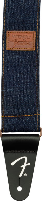 Fender x Wrangler Denim kitarahihna (Dark Indigo, 2")