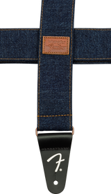 Fender x Wrangler Denim kitarahihna (Dark Indigo, 2")