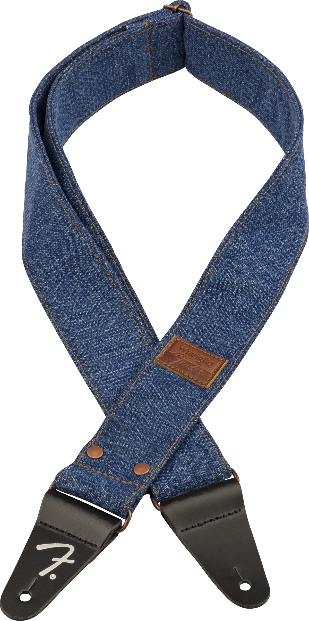 Fender x Wrangler Denim kitarahihna (Indigo, 2")