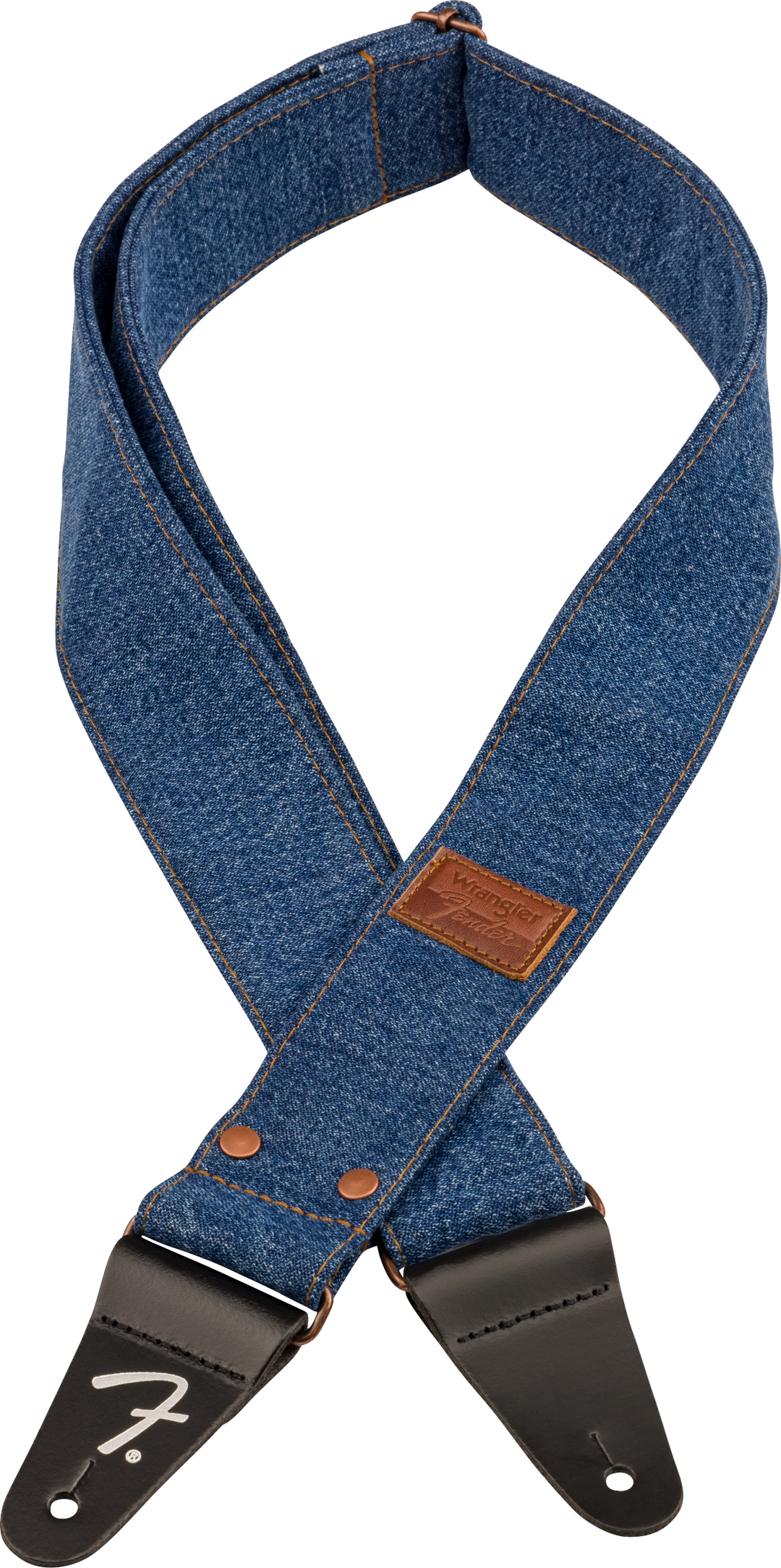 Fender x Wrangler Denim Kitarahihna (Indigo, 2")