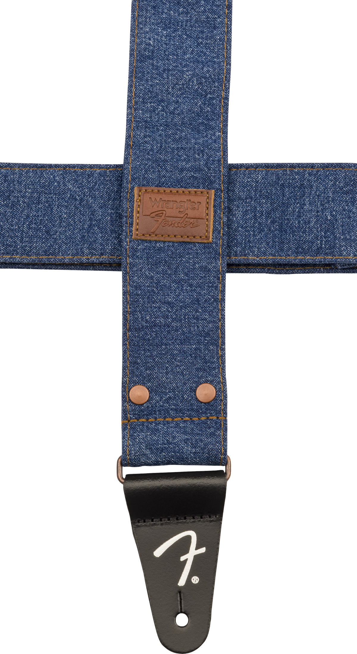 Fender x Wrangler Denim kitarahihna (Indigo, 2")