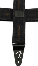 Fender x Wrangler Denim kitarahihna (pesty Black Stitch, 2")