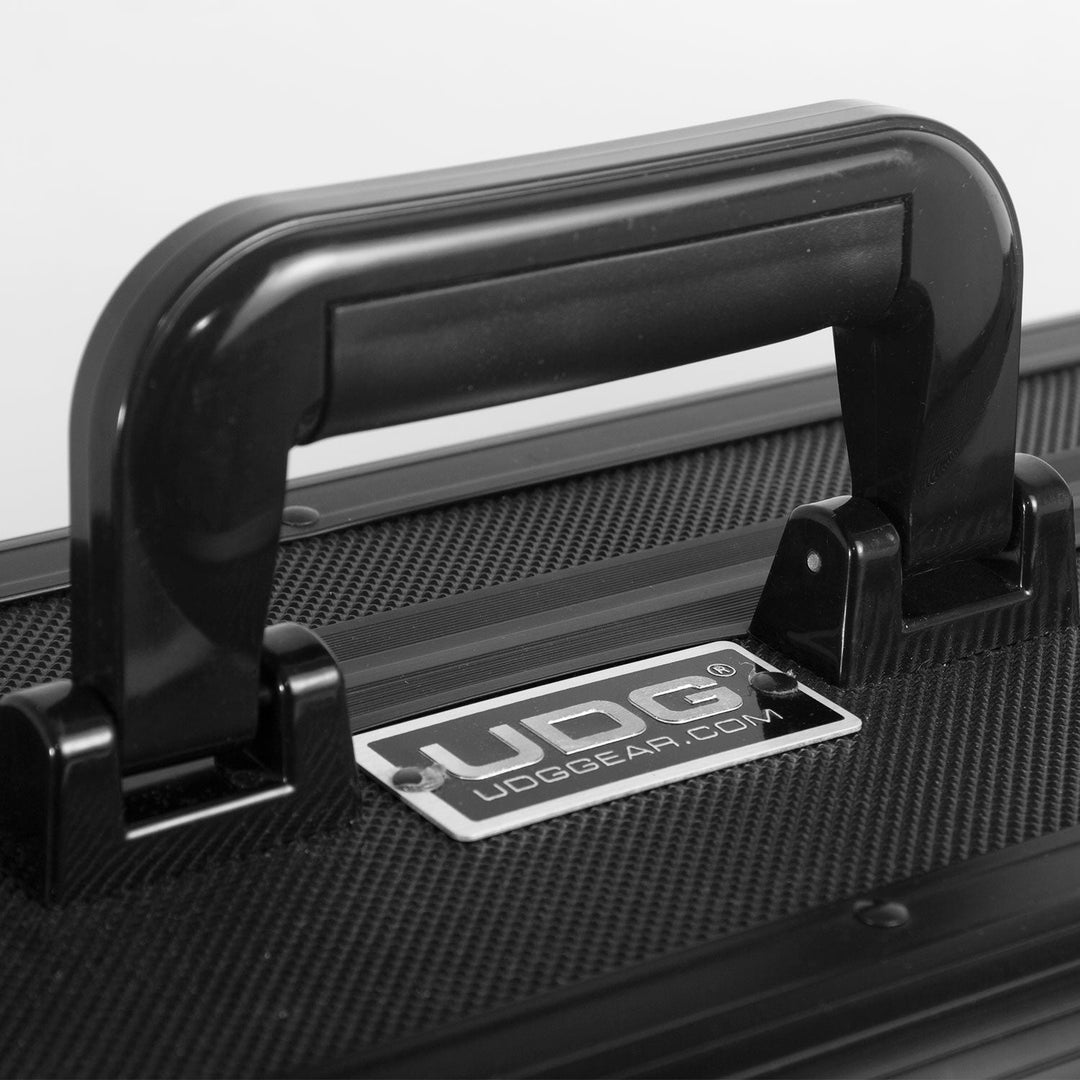 UDG Ultimate Pick Foam Flight Case Reloop RP-2000MK4/PLX-CRSS12 Musta