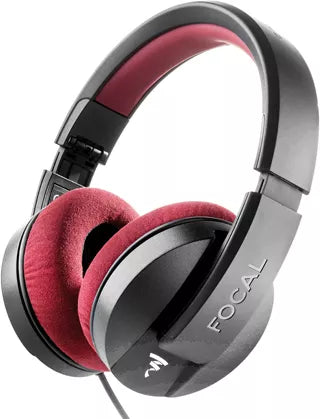Focal Listen Professional DJ-kuulokkeet (musta/punainen)