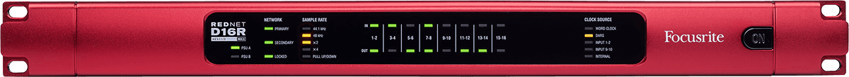Focusrite RedNet D16R mkII Dante Interface