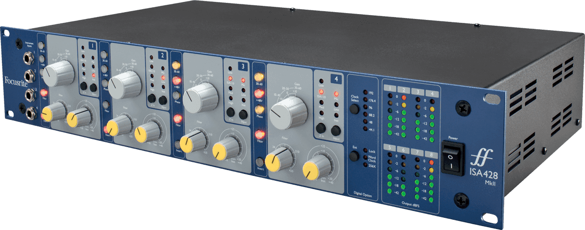 Focusrite ISA 428 mkII mikrofonin esivahvistin