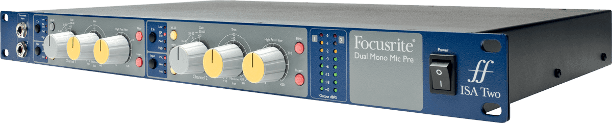 Focusrite ISA TWO mikrofonin esivahvistin