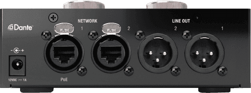 Focusrite RedNet AM2 kuulokevahvistin