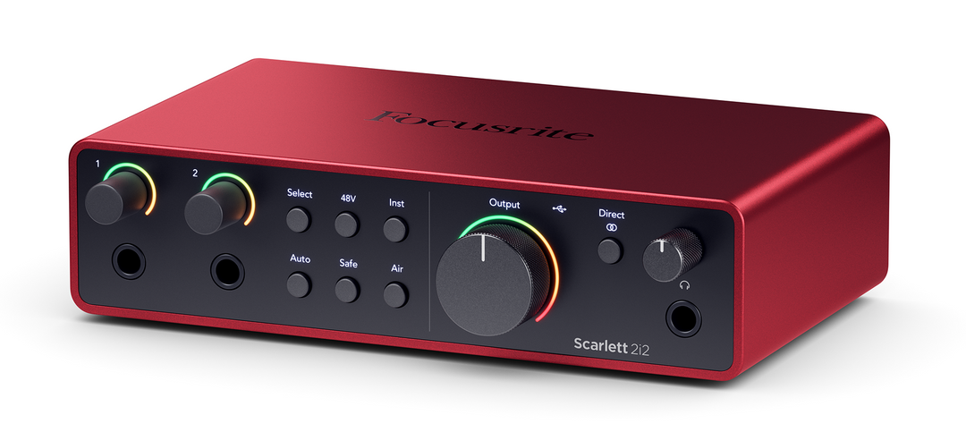 Focusrite Scarlett 2i2 Studio 4th Gen Äänikortit Paketti