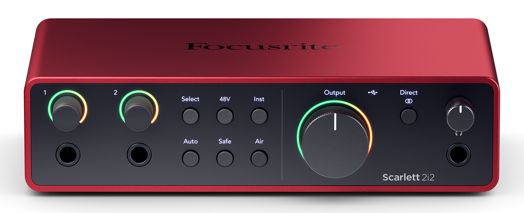 Focusrite Scarlett 2i2 Studio 4th Gen Äänikortit Paketti