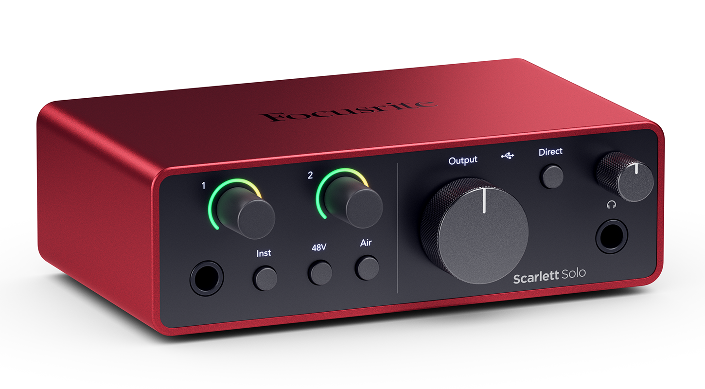 Focusrite Scarlett Solo 4. sukupolven äänikortti