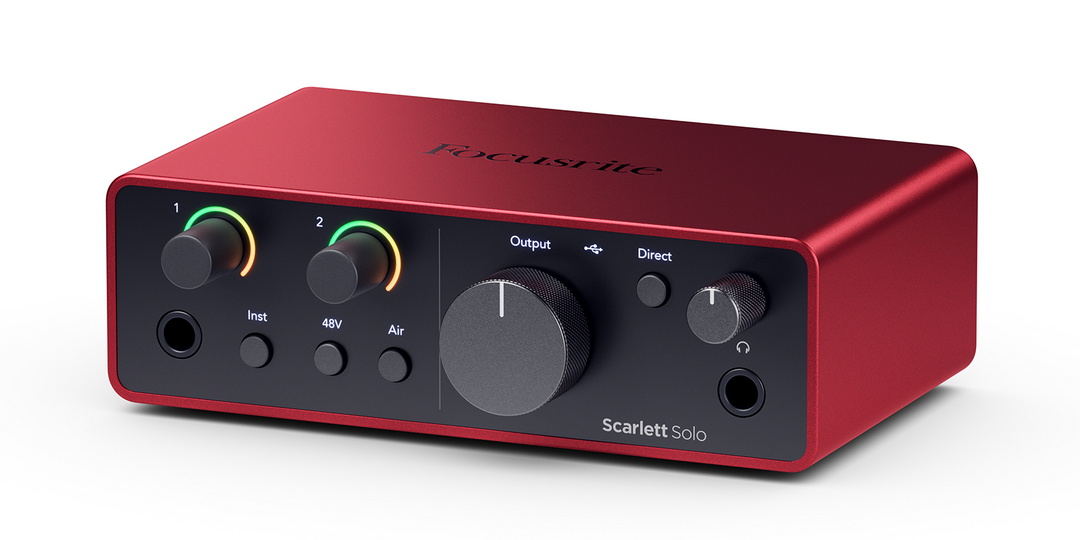Focusrite Scarlett Solo Studio 4th Gen Äänikortit Paketti
