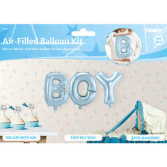 Folioilmapallo Baby "Boy" (Sininen)