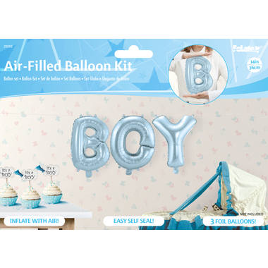 Folioilmapallo Baby "Boy" (Sininen)
