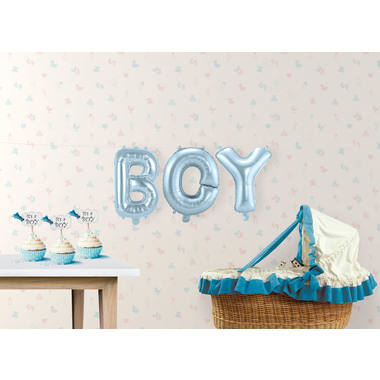 Folioilmapallo Baby "Boy" (Sininen)