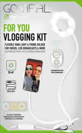 Digipower For You Vlogging kit 3" Ringlight kaukosäätimellä varustettuna