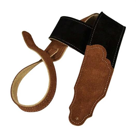 Franklin Kitaratremmi - Sedona Suede Strap Series - Sort - FSS2-BK-RU