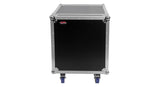 Gator G-TOUR 12U CAST rackcase 12U pyörillä