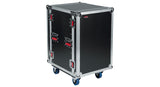 Gator G-TOUR 16U CAST rackcase 16U pyörillä
