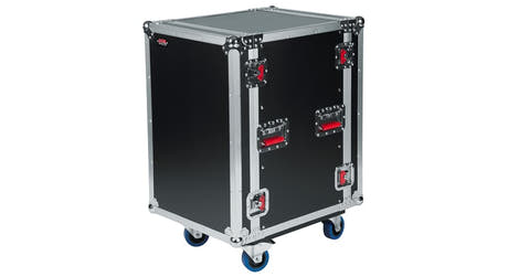 Gator G-TOUR 16U CAST rackcase 16U pyörillä